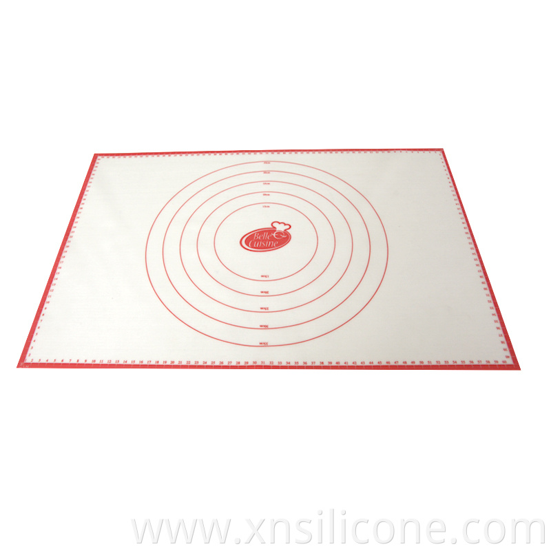 Silicone kneading dough mat